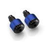 Válcové koncovky/závaží řídítek RIZOMA MA506U 13–18mm dvoubarevné modré (sada 2ks)